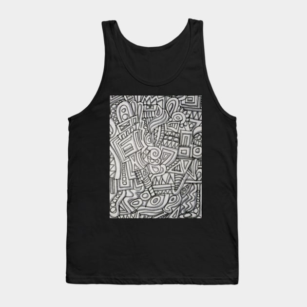 Abstract 3 Tank Top by BondonArt